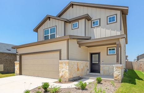 New construction Single-Family house 414 Begonia St, Buda, TX 78610 plan Monroe - image