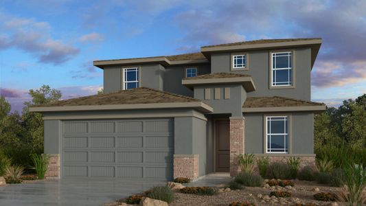 New construction Single-Family house 26146 N 170Th Ave, Surprise, AZ 85387 plan Evergreen - image