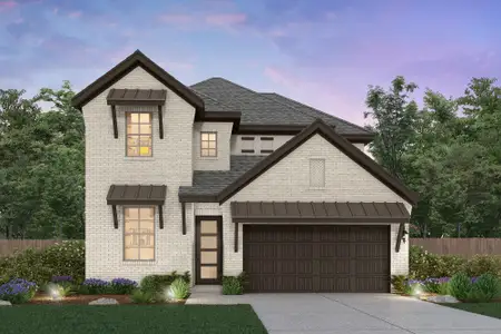 New construction Single-Family house 546 Prickly Poppy Lp, Kyle, TX 78640 plan Landon - image