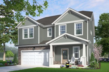 New construction Single-Family house 4110 Lincoln Mill Dr, McLeansville, NC 27301 plan Blue Satin Sashes - image