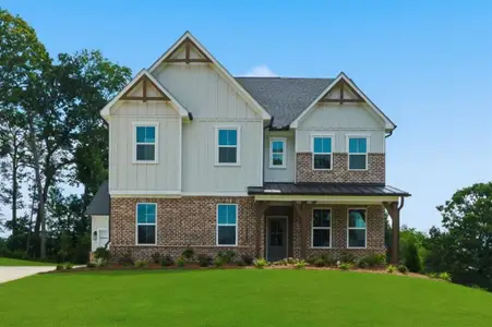 New construction Single-Family house 5890 Sweet Acacia Ave, Cumming, GA 30028 plan Riverside - image