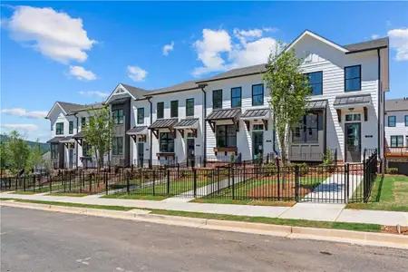 New construction Townhouse house 626 Skytop Dr, Unit 159, Cumming, GA 30040 plan The Garwood - image