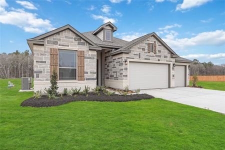 New construction Single-Family house 520 Barton Place Dr, Cleveland, TX 77327 plan Harrison - image