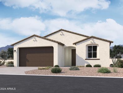 New construction Single-Family house 7682 W Saddlehorn Rd, Peoria, AZ 85383 Marigold- photo 0 0