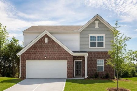 New construction Single-Family house 2489 Argento Cir, Dacula, GA 30019 Beacon- photo 0 0