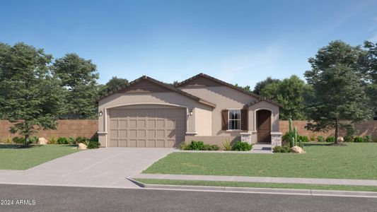 New construction Single-Family house 14968 W Hackamore Dr, Surprise, AZ 85387 Jerome Plan 3556- photo 0 0