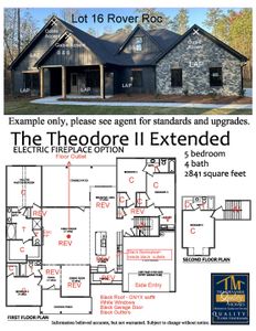 New construction Single-Family house 2640 Williamson Rd, Williamson, GA 30292 plan Theodore Extended - image