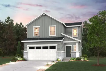 New construction Single-Family house 133 Grayson Ave, Fort Lupton, CO 80621 plan The Cypress - image
