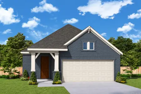 New construction Single-Family house 6049 Edna Pt, New Braunfels, TX 78130 plan The Edinburgh - image