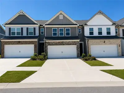 New construction Townhouse house 3845 Billabong Trl, Unit 111, Gainesville, GA 30506 plan York - image