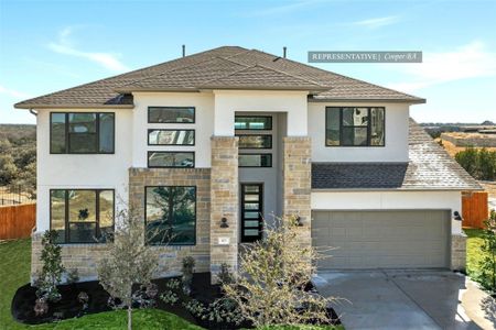 New construction Single-Family house 7400 Desert Needle Dr, Lago Vista, TX 78645 plan The Cooper - image