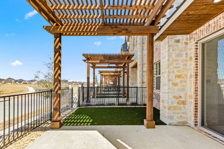 New construction Townhouse house 1200 Armstrong, The Colony, TX 75056 plan Turnberry - image 3