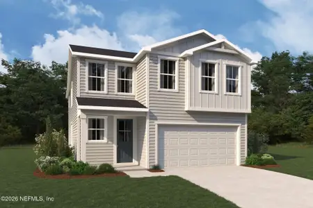 New construction Single-Family house 275 Appalachian Trl, St. Johns, FL 32259 plan Caspian - image
