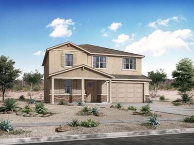 New construction Single-Family house 4106 W Eli Dr, San Tan Valley, AZ 85142 Pacific- photo 0