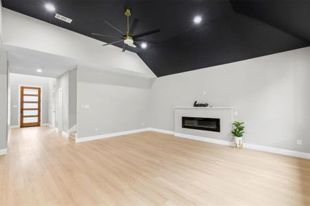 Front entrance foyer and living area