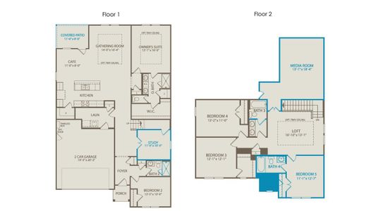 The Albany Floor Plan