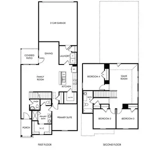New construction Single-Family house 3272 Hopewell Ln, Fort Worth, TX 76179 plan The Helena - image