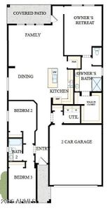 New construction Single-Family house 2933 E Mission Ln, San Tan Valley, AZ 85140 plan The Bourdeaux - image