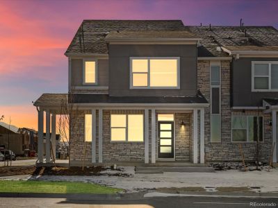 New construction Townhouse house 22390 E 8Th Pl, Aurora, CO 80018 null- photo 1 1