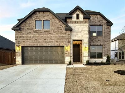 New construction Single-Family house 1013 Windsong Dr, Crowley, TX 76036 Concept 2844- photo 0