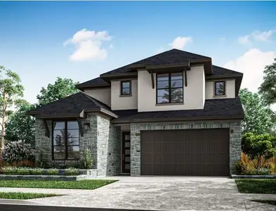 New construction Single-Family house 5194 Enchanted Pine Ct, Spring, TX 77386 plan Hawk - image