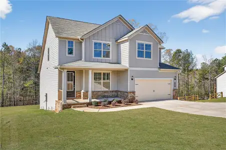 New construction Single-Family house 58 Cooper Dr, Mansfield, GA 30055 plan Peachwood - image