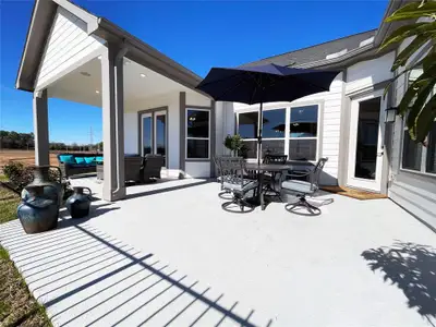 New construction Single-Family house 1218 Hidden Oaks Dr, Tomball, TX 77375 plan Portico - image 4