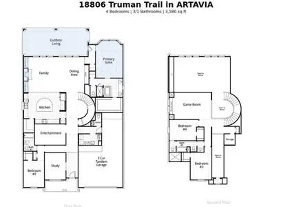 New construction Single-Family house 18806 Truman Trl, Conroe, TX 77302 plan Telford Plan - image 3