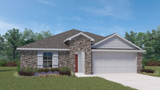 New construction Single-Family house 236 Gilmer Ln, Kyle, TX 78640 plan The Irvine - image