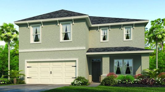 New construction Single-Family house 3813 Royal Azalea Wy, Sanford, FL 32773 GALEN- photo 1 1