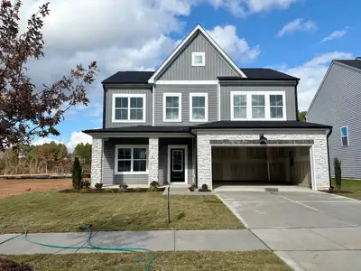 New construction Single-Family house 118 Moonflower Ln, Wilson's Mills, NC 27520 plan Macon - image