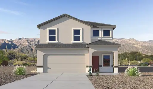 New construction Single-Family house 12355 E Patricia Ann Dr, Vail, AZ 85641 plan Madison - H30M - image