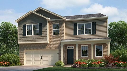 New construction Single-Family house 128 Crooked Lake Park, Villa Rica, GA 30180 plan Hanover - image