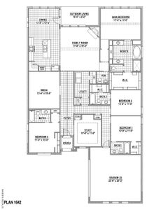 Plan 1642 1st Floor