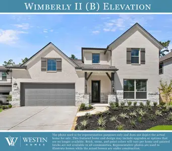 New construction Single-Family house 1220 Summer Moon Dr, Georgetown, TX 78628 The Wimberly II- photo 2 2