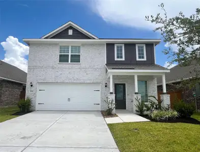 New construction Single-Family house 2526 Green Jasper Dr, Iowa Colony, TX 77583 plan DENTON - image