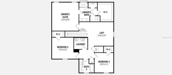 Redwood Floorplan - Second Floor