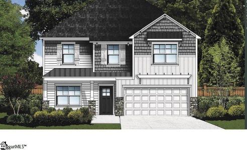 New construction Single-Family house 935 Gibbons St, Wellford, SC 29385 plan Brantley II - image