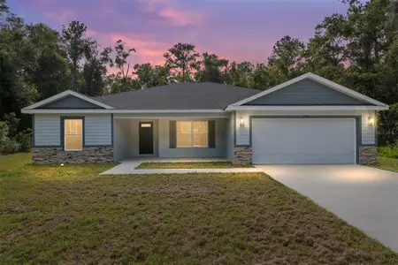 New construction Single-Family house 595 E Byrd Lp, Dunnellon, FL 34434 - image