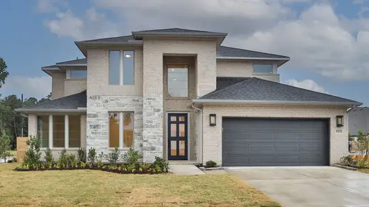 New construction Single-Family house 9103 Chirping Bird Ln, Montgomery, TX 77316 plan 3399W - image