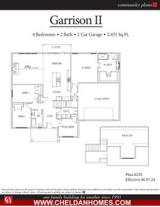 New construction Single-Family house 121 Mesa Dr, Glen Rose, TX 76043 plan Garrison II - image