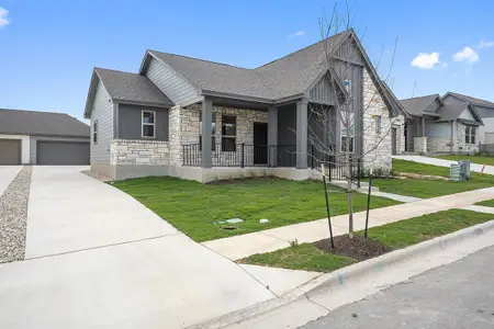 New construction Single-Family house 137 Tenny Ln, Kyle, TX 78640 plan Bellwood - image