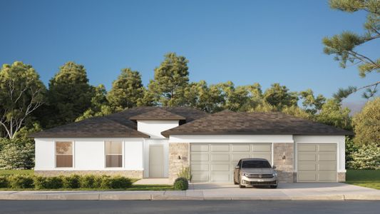 New construction Single-Family house 42 Birchwood Dr, Palm Coast, FL 32137 plan Heron X3 - image