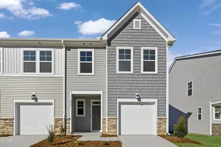 New construction Townhouse house 2921 Hickory Field Dr, Raleigh, NC 27616 plan Carson II - image