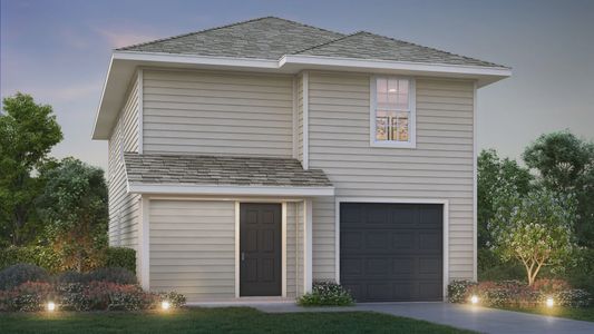 New construction Single-Family house 10302 Fuji Ct, San Antonio, TX 78224 plan The Harper - image