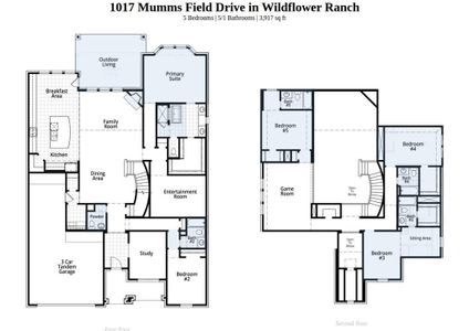 New construction Single-Family house 1017 Mumms Field Dr, Dish, TX 76247 plan Sheffield - image