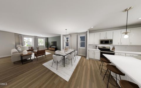 New construction Single-Family house 632 Helping Horse Wy, Wendell, NC 27591 plan Southbound Train - image 12