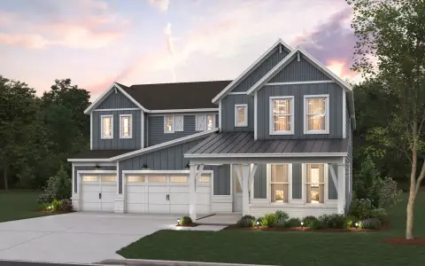 New construction Single-Family house Lee Vaughn Rd, Simpsonville, SC 29681 plan Roseland - image