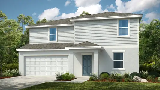 New construction Single-Family house 7677 Gemstone St, Groveland, FL 34736 plan Macaw - image