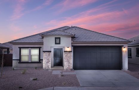 New construction Single-Family house 5201 S 251St Dr, Buckeye, AZ 85326 Lantana- photo 0